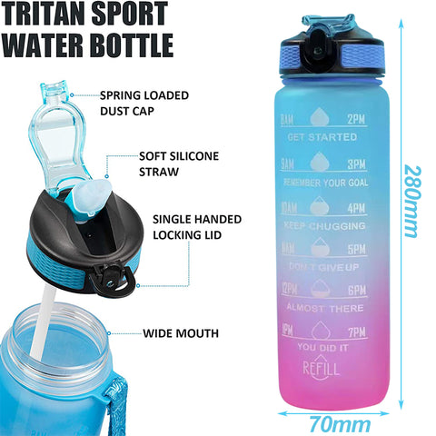 Sport Water Bottle Leakproof Drinking Bottles Outdoor Travel Bottle