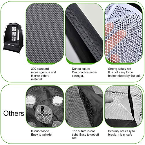 Golf Chipping Nets - Vertical Chipping Net - Golf Chip Nets for Home