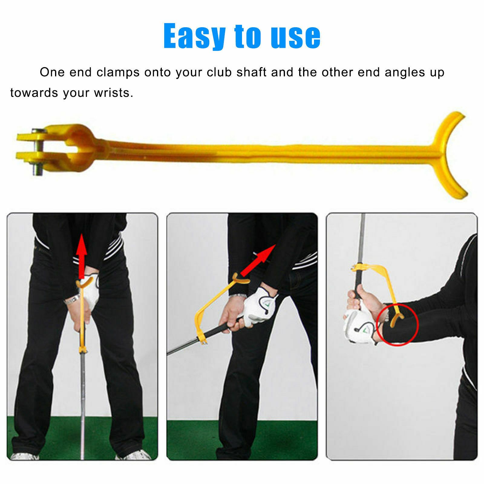 Golf Swing Swinging Tool - Golf Alignment Training Aid