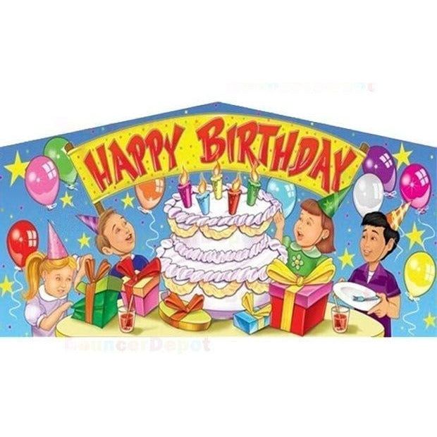 Happy Birthday Art Panel by Bouncer Depot