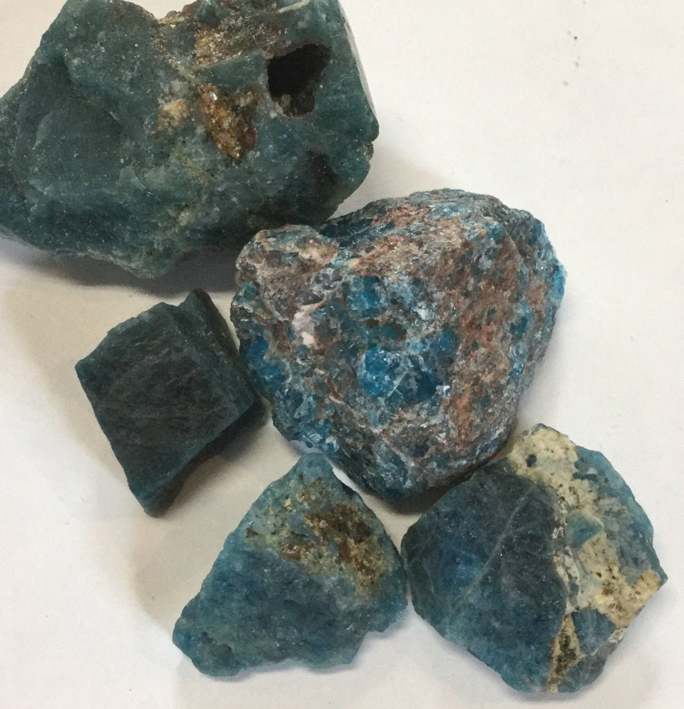 Raw Blue Apatite Crystal