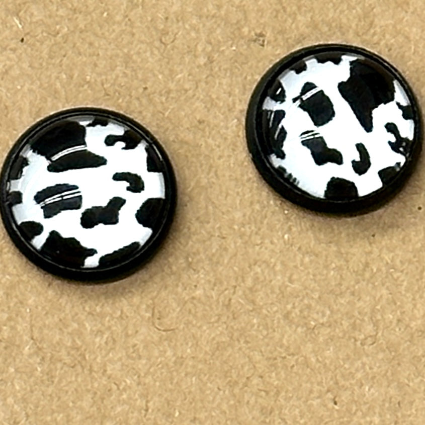 COW PRINT STUDS