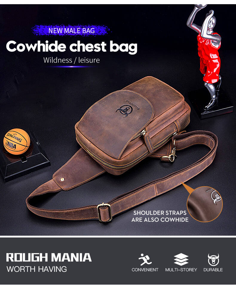 bullcaptain leather bag