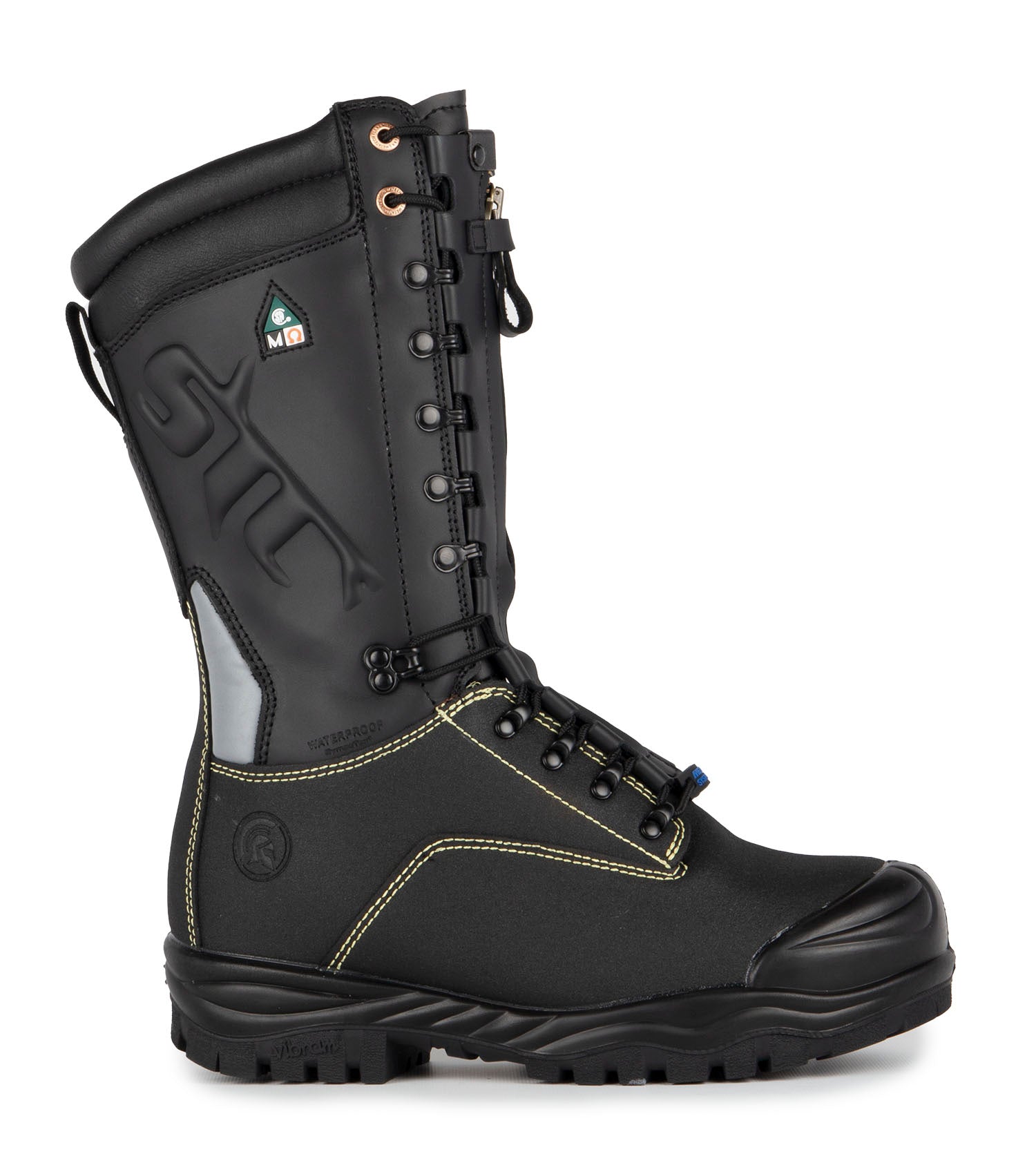 Granite, Black | 14' Mining Boots | Flexible Metguard Protection
