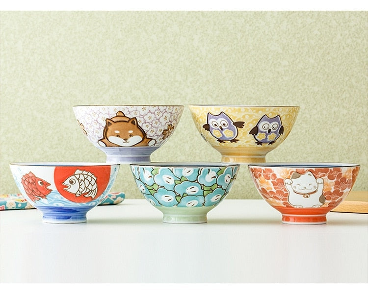 Kawaii Oriental Noodle Bowls