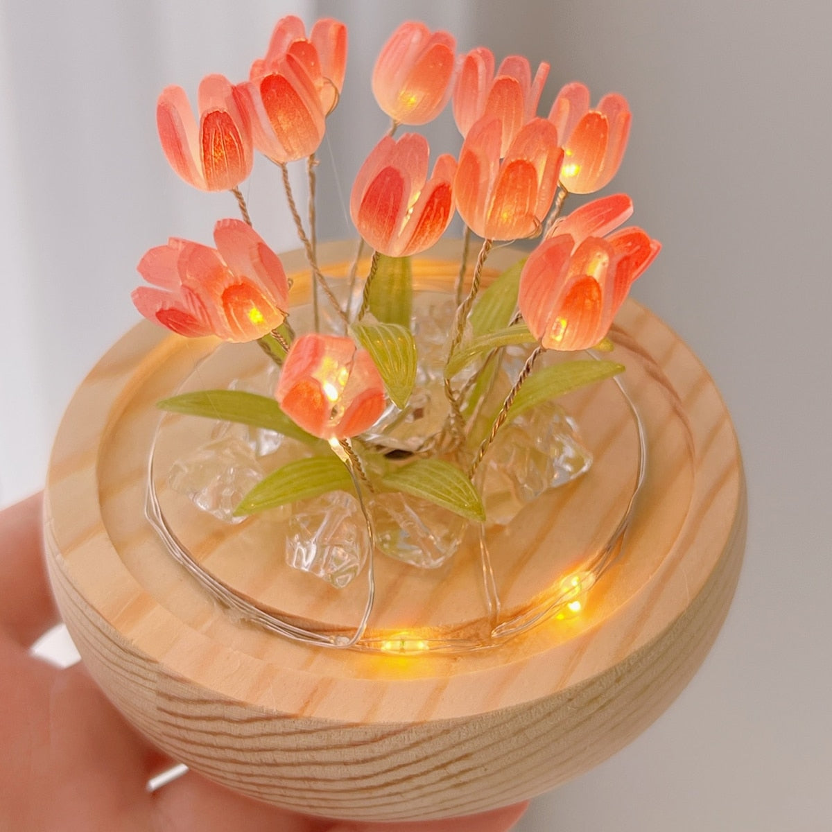 LED Tulip Nightlight Globe