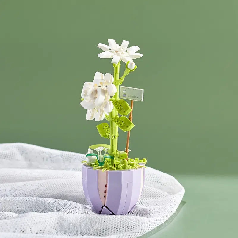 Building Block Flower Planter Sets