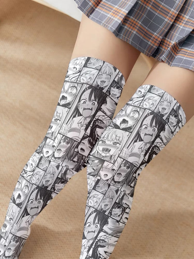 Comic Strip Manga Stockings