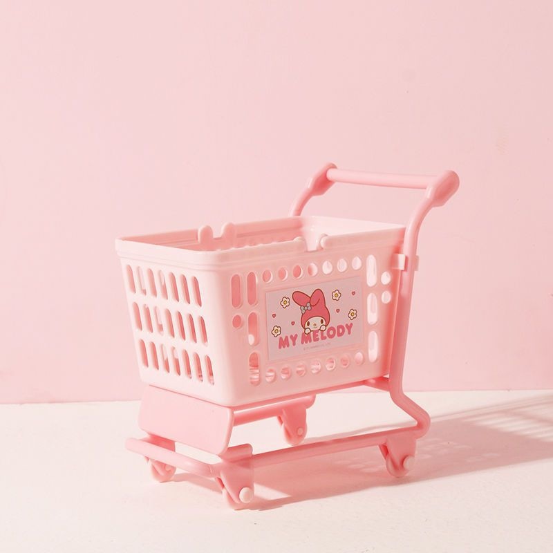 Kawaii Shopping Cart Storage