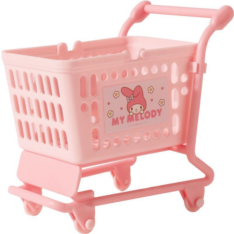 Kawaii Shopping Cart Storage