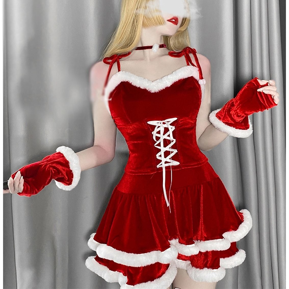 Winter Babydoll Dress & Costume Set