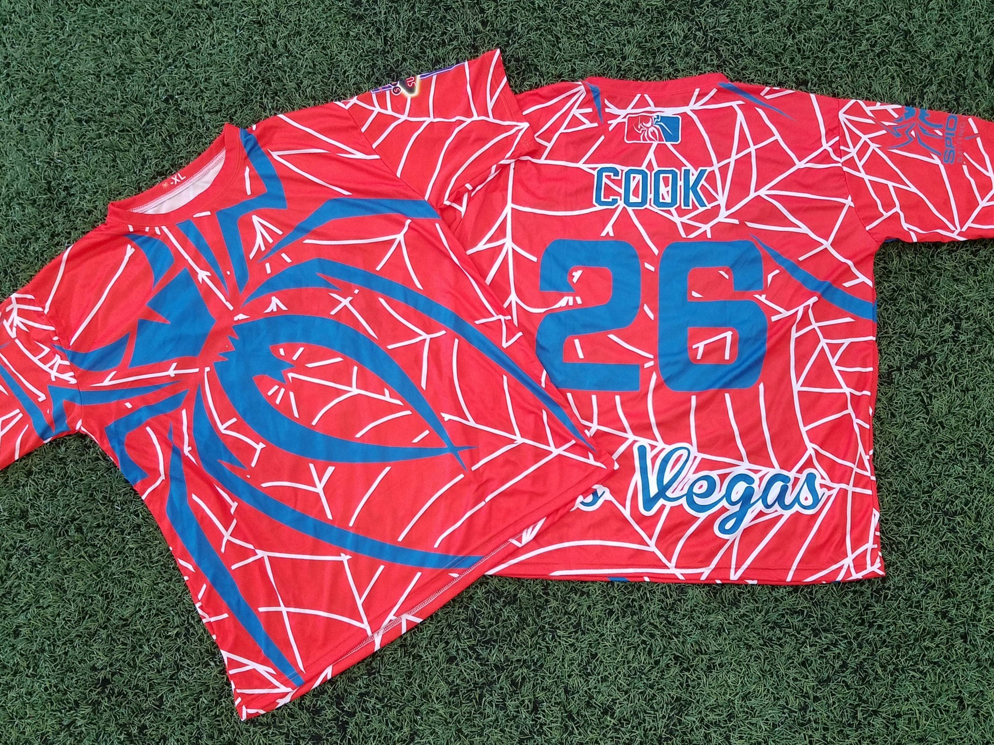 *Pre-Order* Spiderz Full Dye Jersey Buy In - Orange/Teal/White