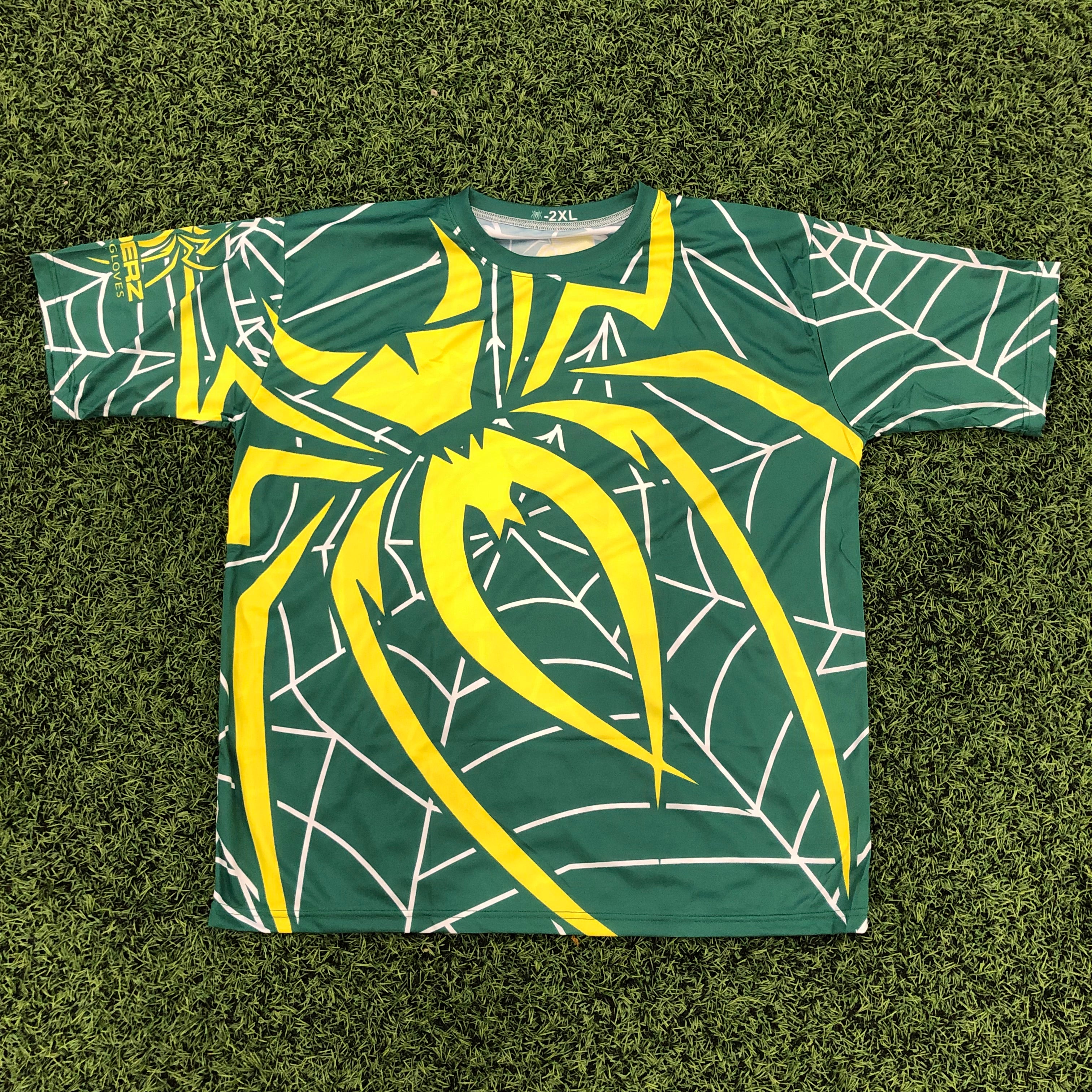 *Pre-Order* Spiderz Full Dye Jersey Buy In - Green/Yellow/White