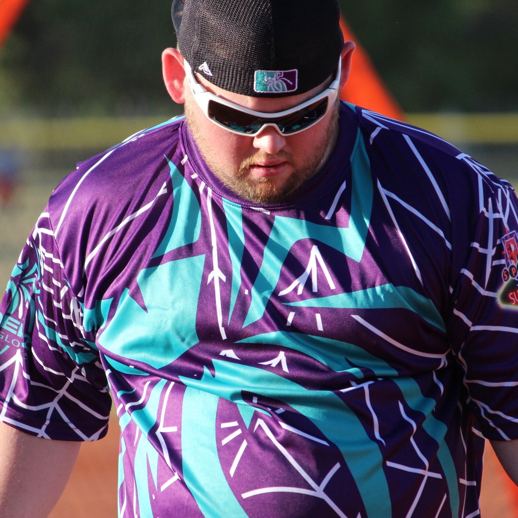 *Pre-Order* Spiderz Full Dye Jersey Buy In - Purple/Teal/White