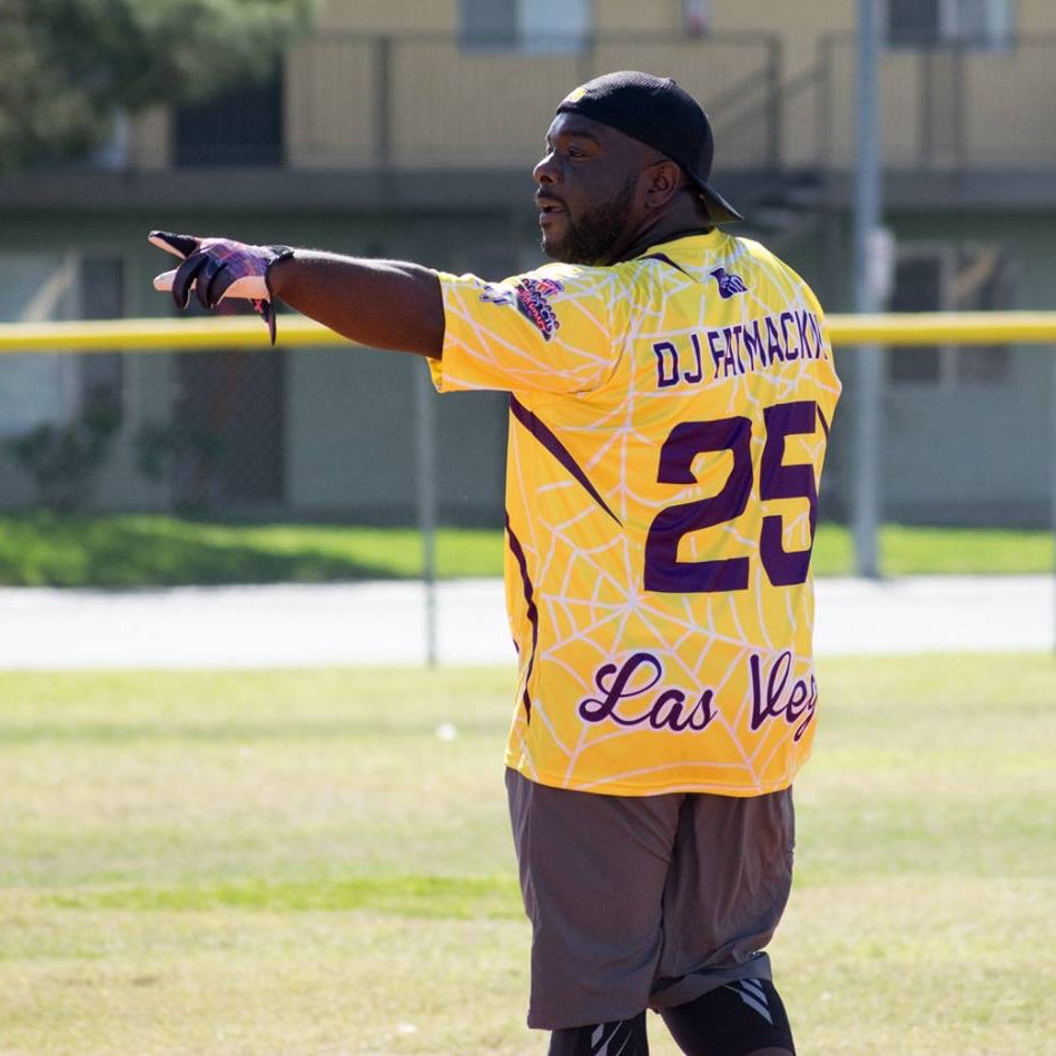 *Pre-Order* Spiderz Full Dye Jersey Buy In - Yellow/Purple/White