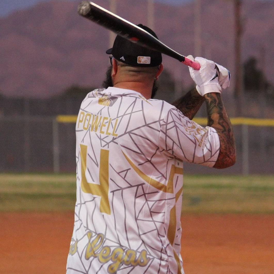 *Pre-Order* Spiderz Full Dye Jersey Buy In - White/Gold/Silver