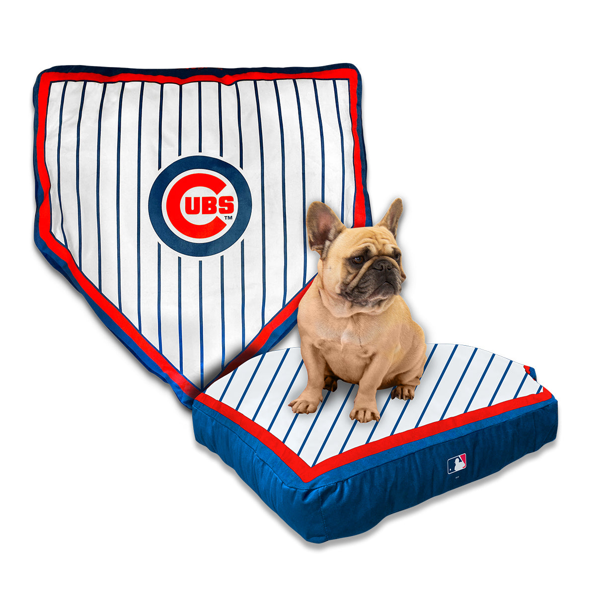 CHICAGO CUBS NAP CAP HOME PLATE DOG BED