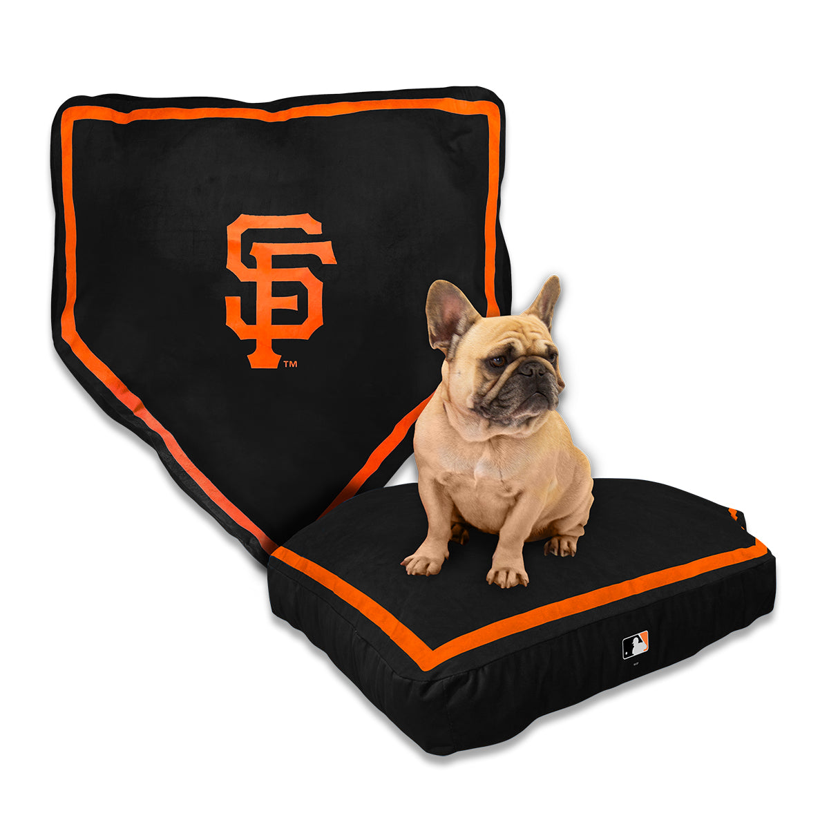 SAN FRANCISCO GIANTS NAP CAP HOME PLATE DOG BED