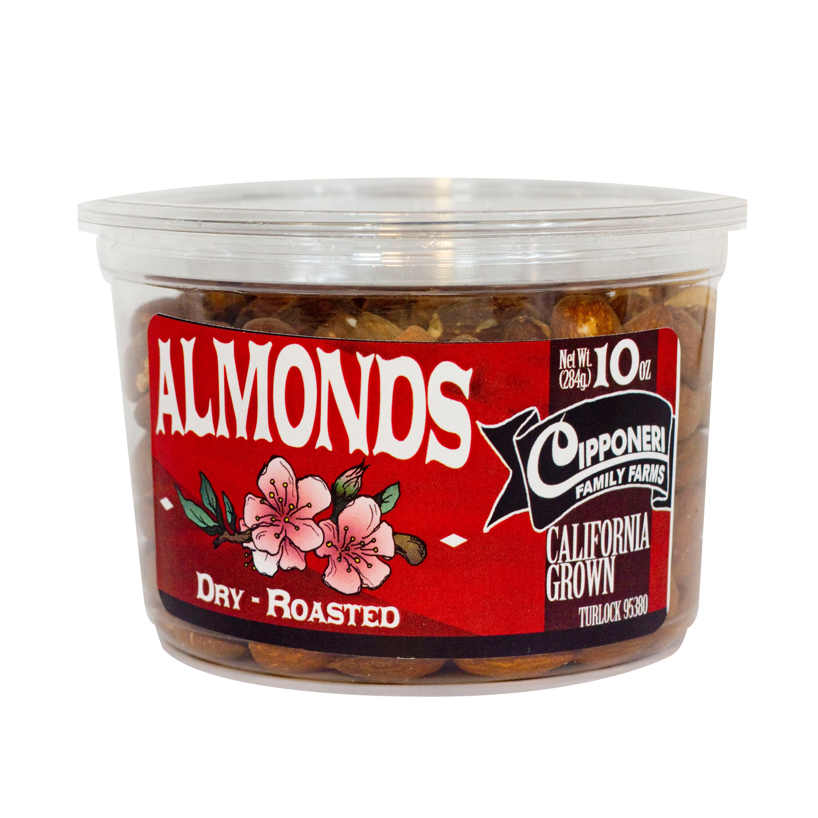 Dry Roasted No Salt Almonds