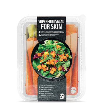 FARMSKIN Superfood Carrot Salad Face Mask Set (7 Sheets)