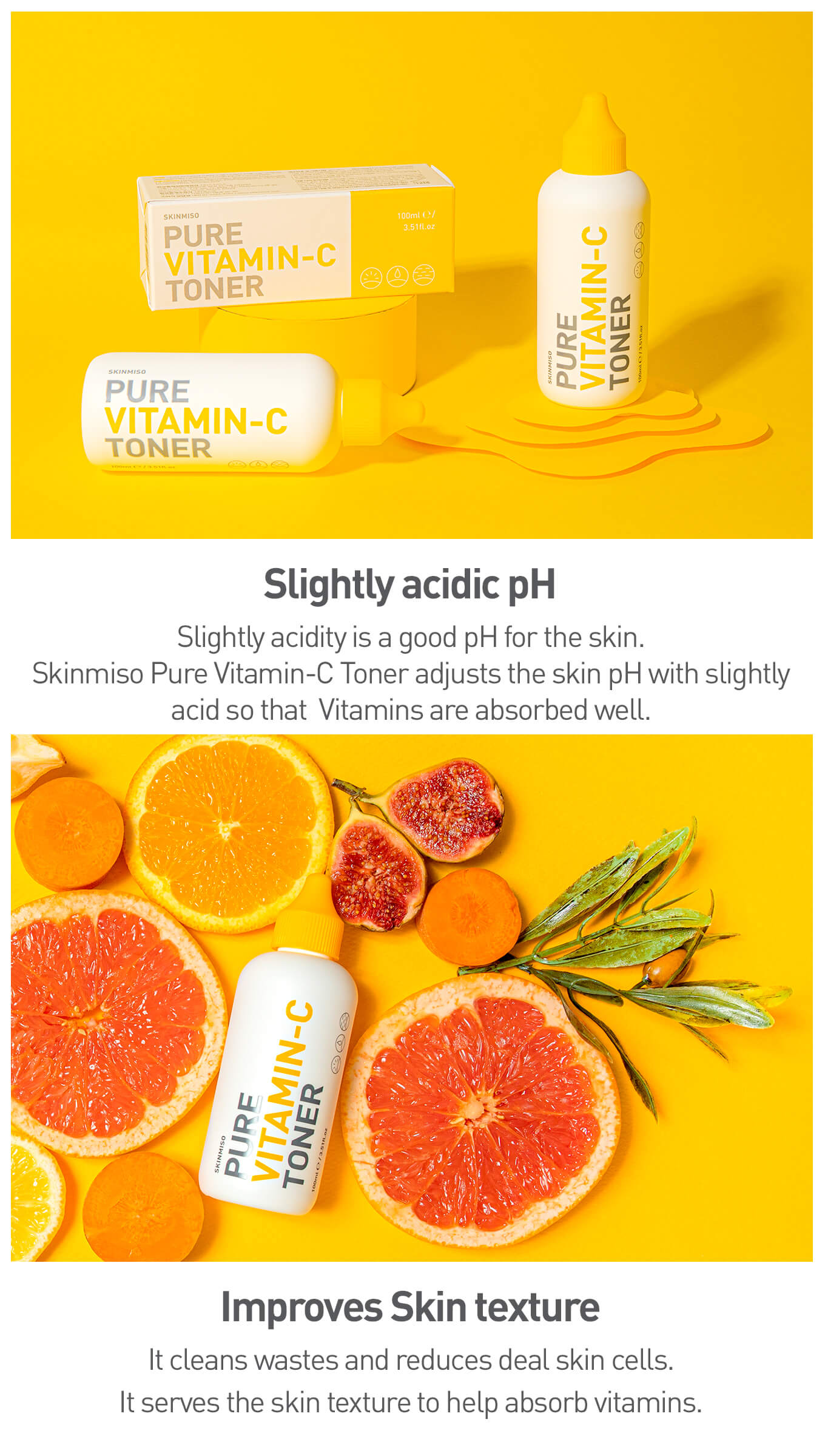 SKINMISO Pure Vitamin-C Toner 100ml