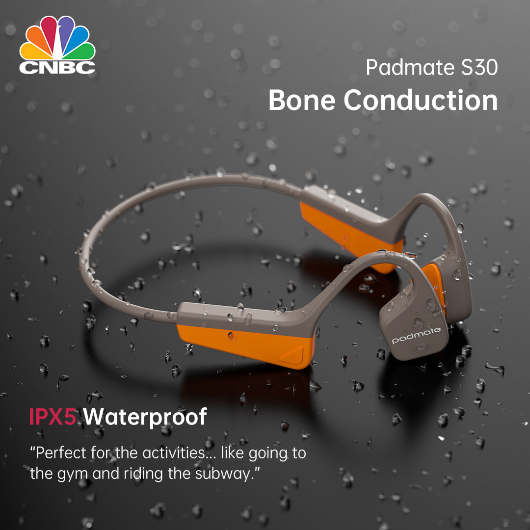 Padmate S30 Bone Conduction Open-Ear Sport Headphones