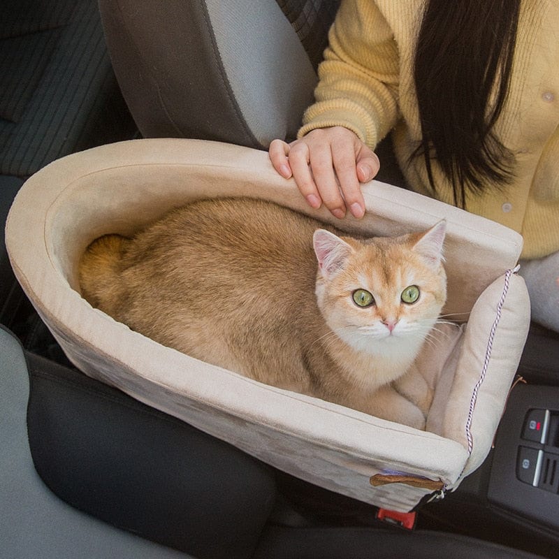 Portable Armrest Cat Car Carrier