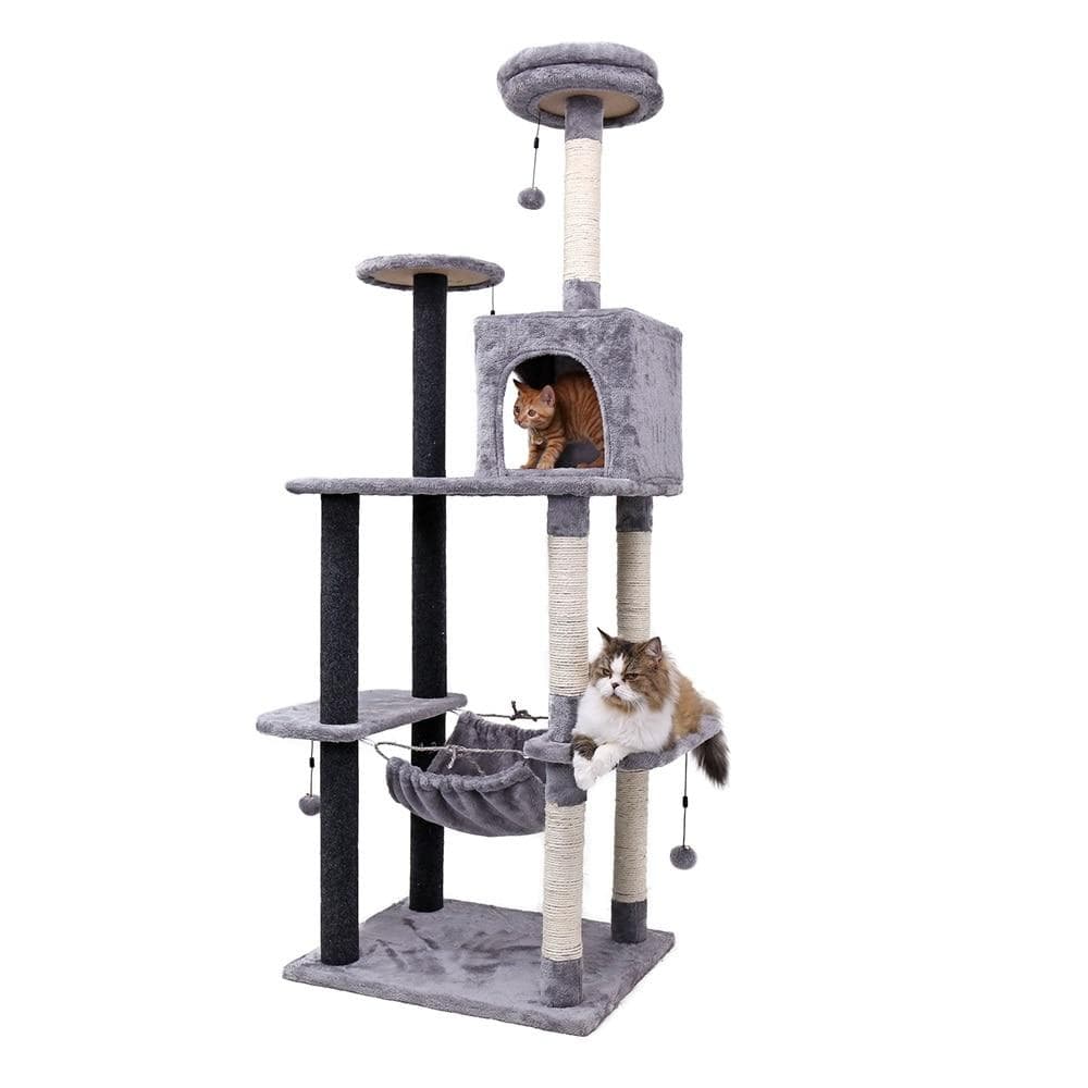 Cat Condo Scratching Post Tree