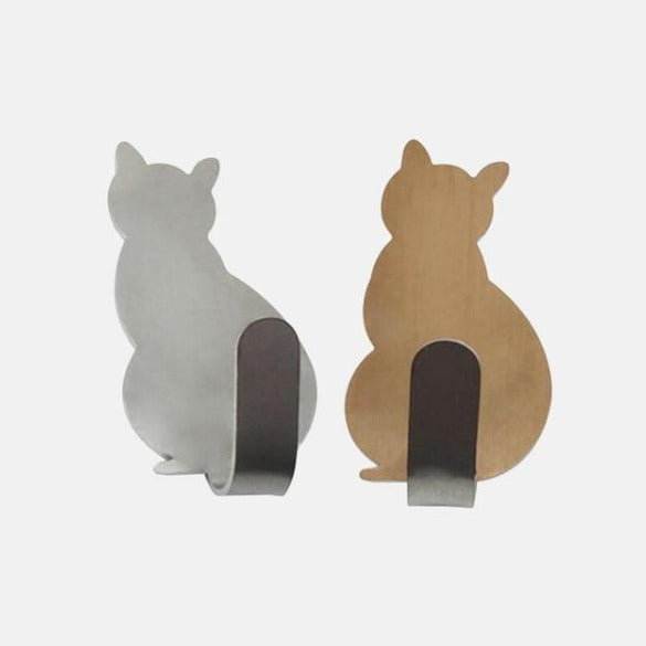 2pcs Self Adhesive Cat Hooks