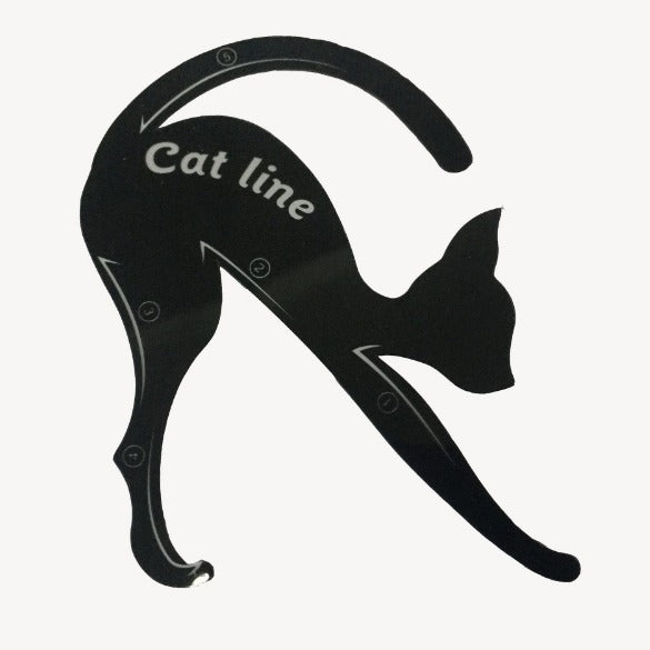 2pcs/Set Cat Eyeliner Makeup Stencil