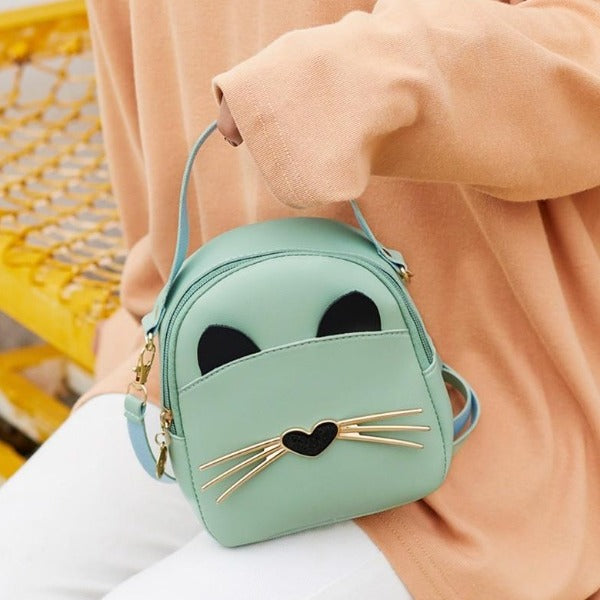 Crossbody & Clutch Whiskers Cat Bag