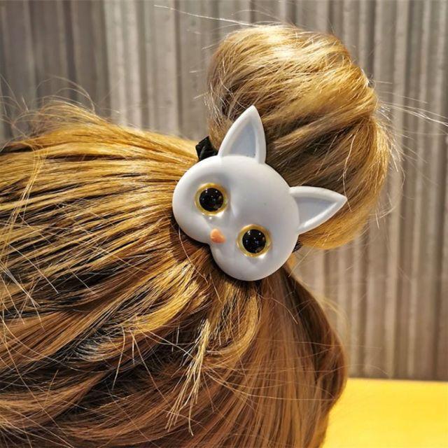 Cat Face Hair Ties Scrunchies