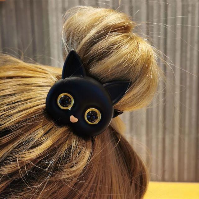 Cat Face Hair Ties Scrunchies