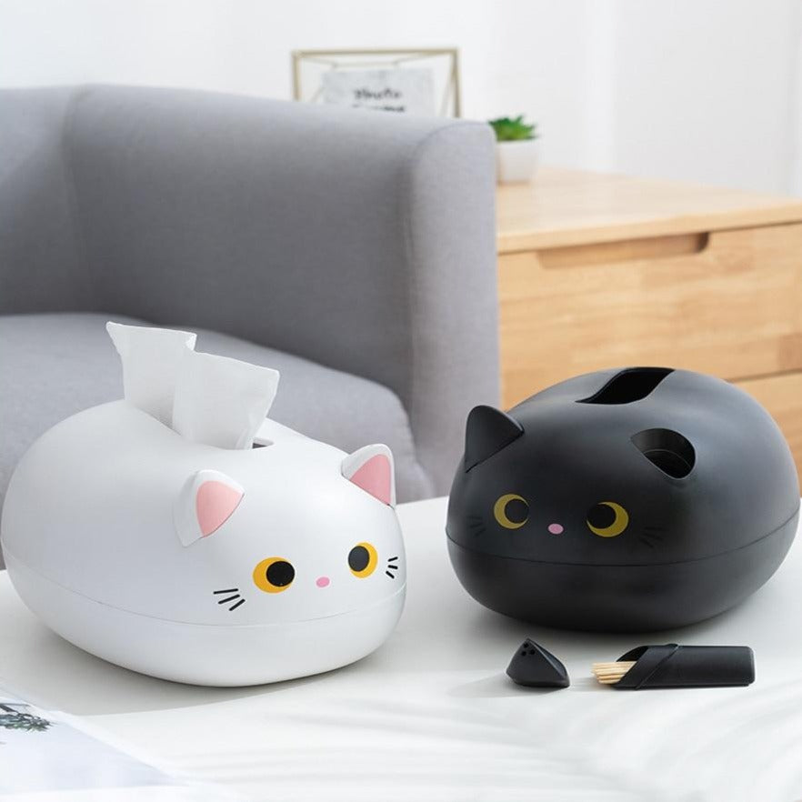 Cute Cat Napkin Tissue Holder