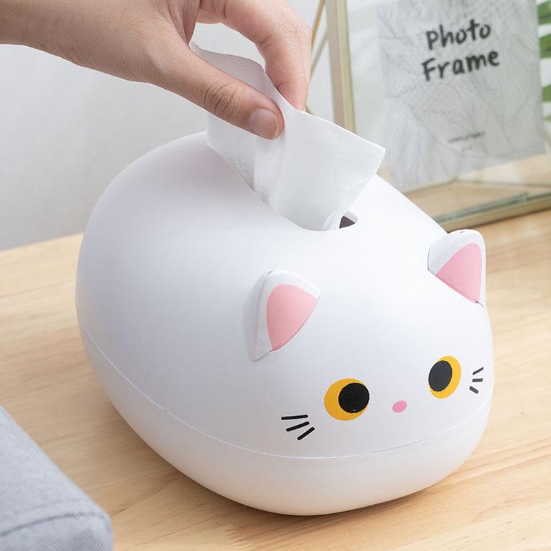 Cute Cat Napkin Tissue Holder