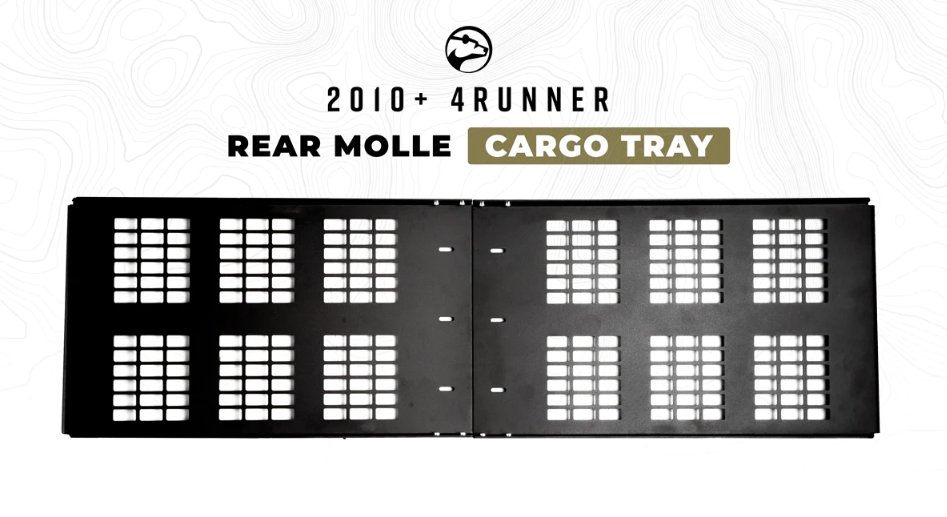 TOYOTA 4RUNNER REAR MOLLE CARGO TRAY (2010+)