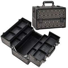 Travel-Friendly Glam - Portable Hand-Carry Makeup Case
