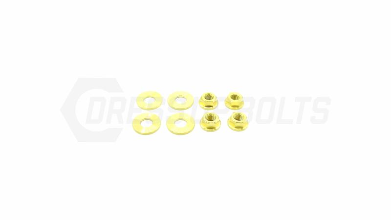 Dress Up Bolts F3X 335i Titanium Hardware Hood Kit