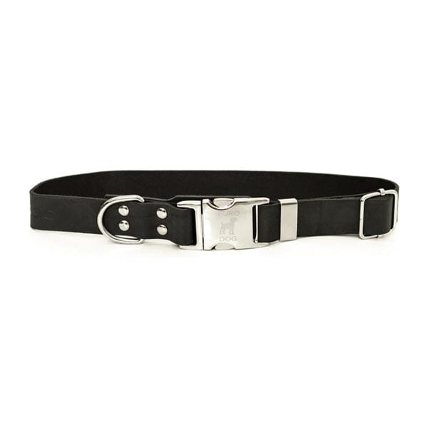 EURO DOG - Genuine Leather Modern Quick Release Dog Collar