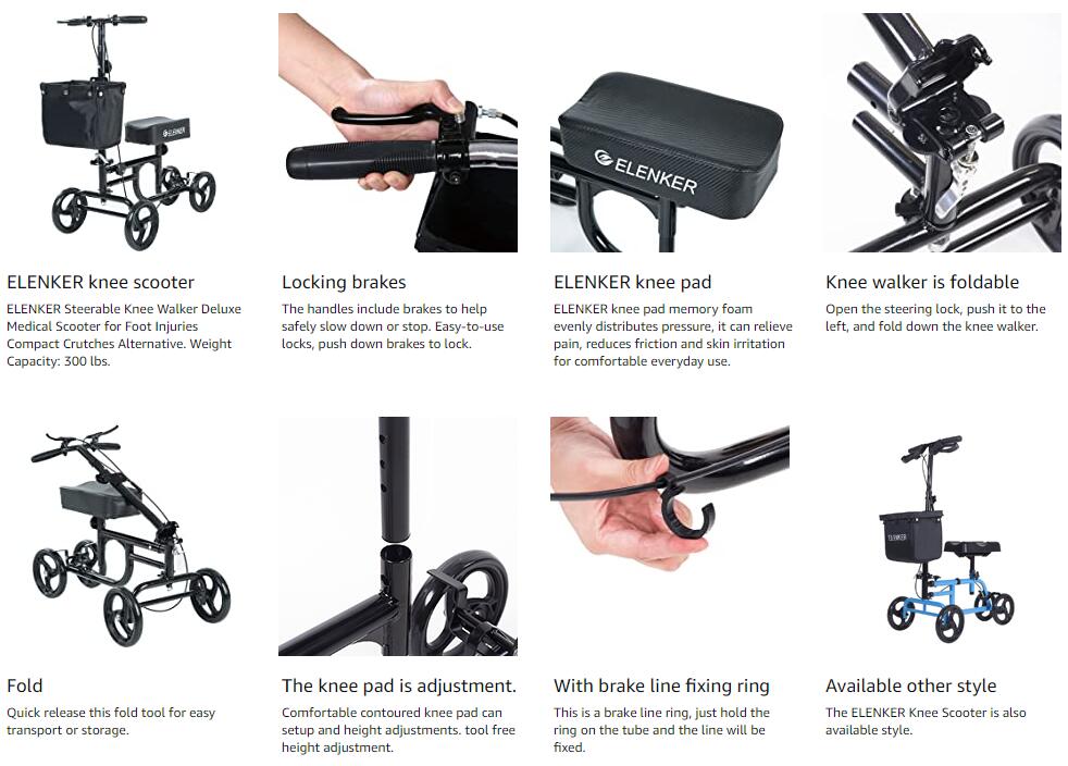 Elenker Walker Parts