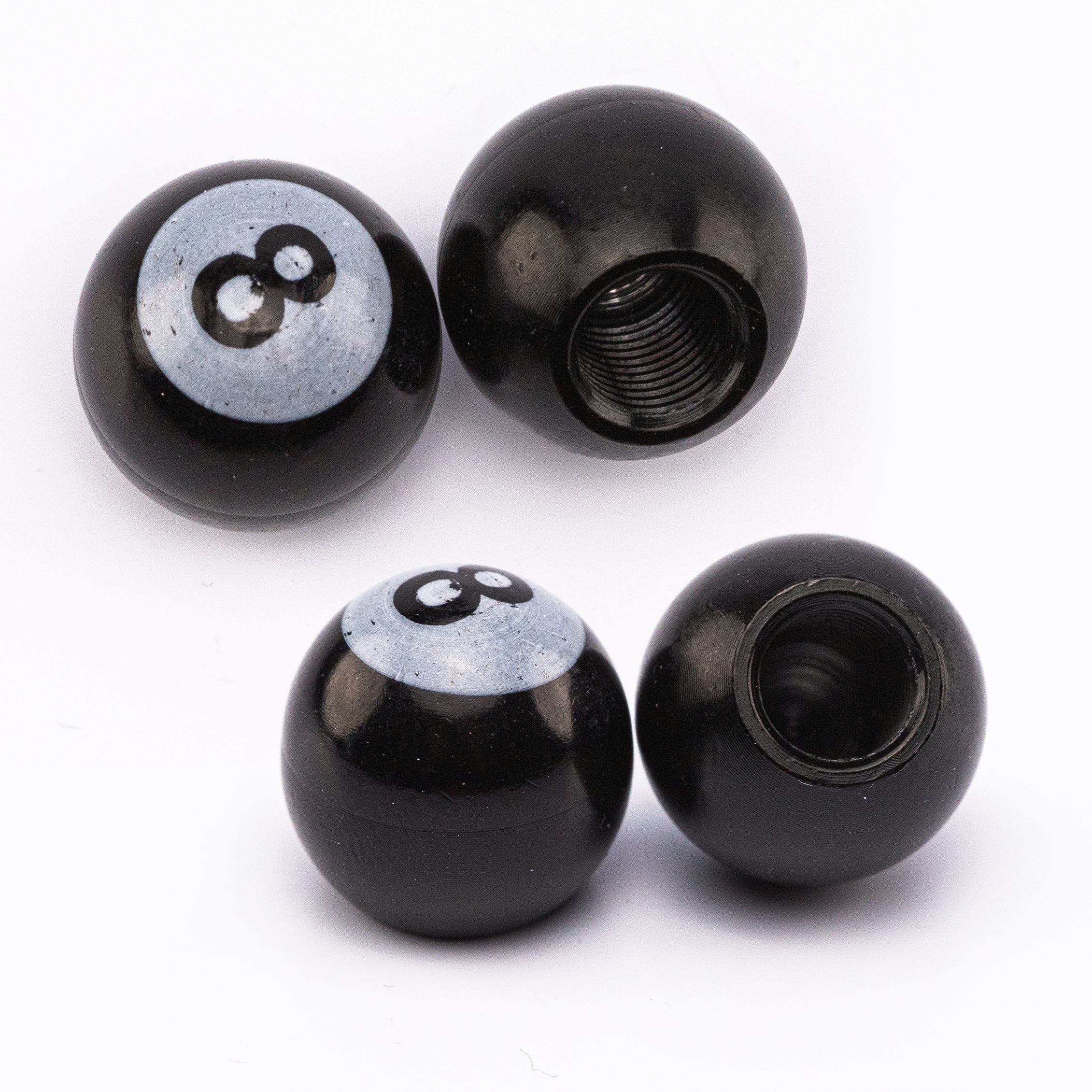 8 Ball - Metal Valve Stem Cover (Set of 4)