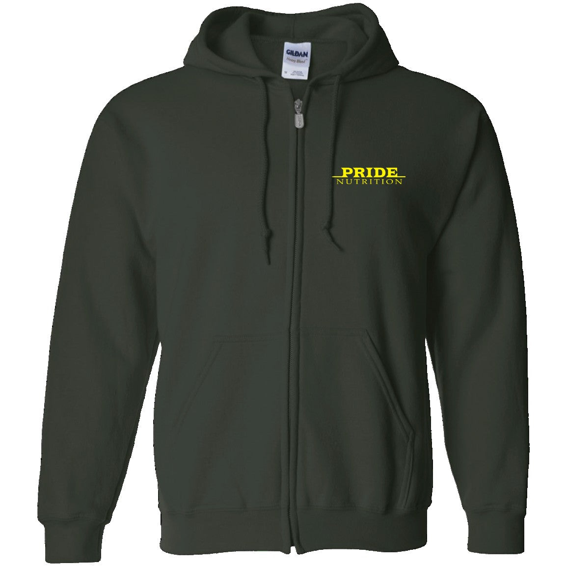 Pride Gildan Zip Up Hooded Sweatshirt