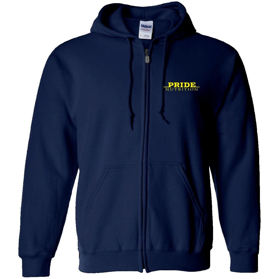 Pride Gildan Zip Up Hooded Sweatshirt