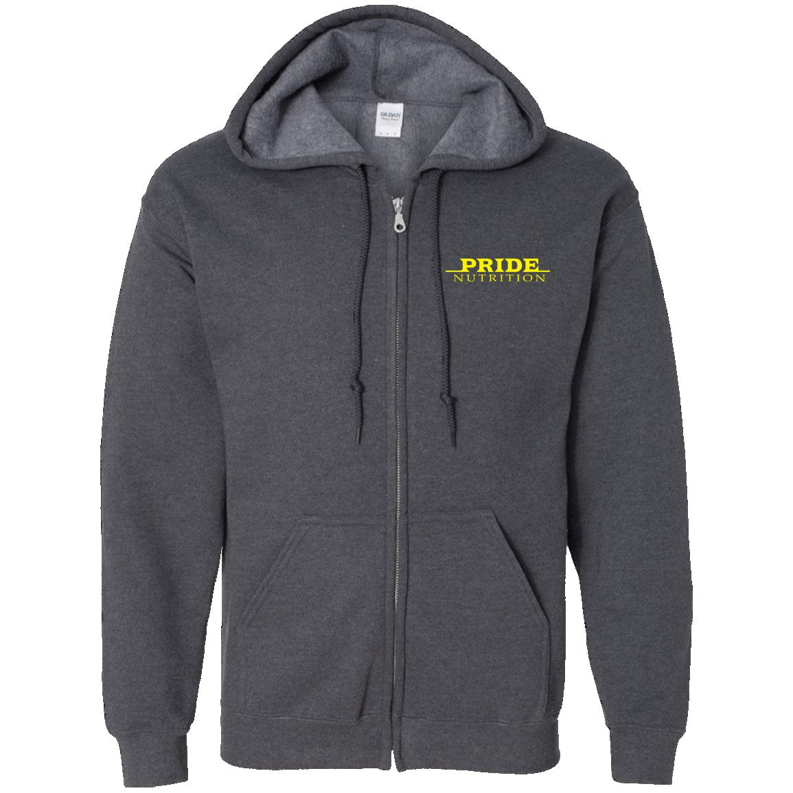 Pride Gildan Zip Up Hooded Sweatshirt
