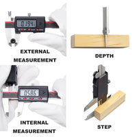 VINCA DCLA-0405 Digital Caliper 4"