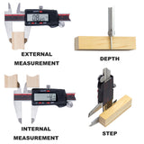VINCA DCLA-1205 NIST Certificate Digital Caliper 12"