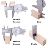 Clockwise Toold DDLR-1205 Shock Proof Dial Caliper 12"