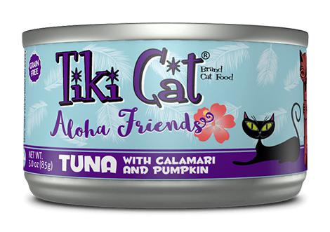 Tiki Cat Aloha Friends Tuna with Calamari and Pumpkin Grain-Free Wet Cat Food
