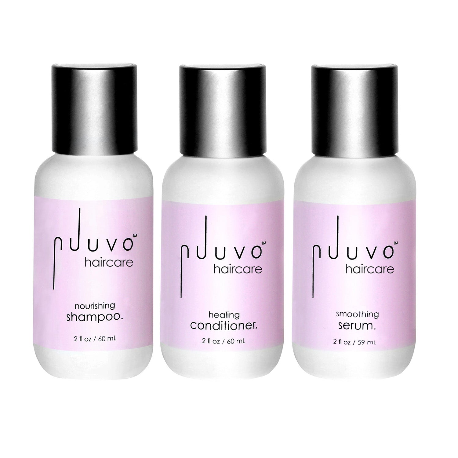  Nuuvo Haircare Hair Travel Set Trio 