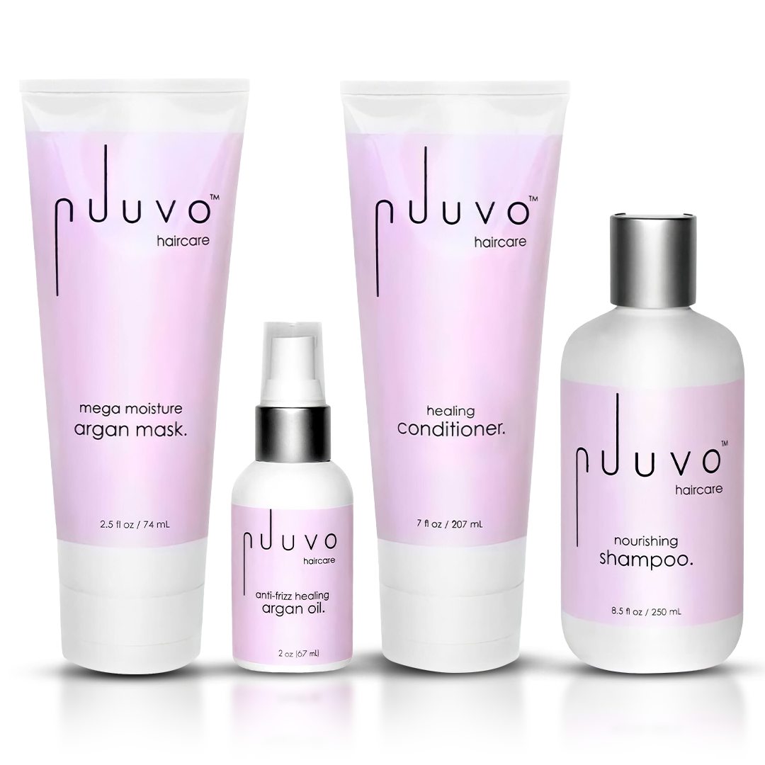  Nuuvo Haircare Salon Professional Hair Set (4) 